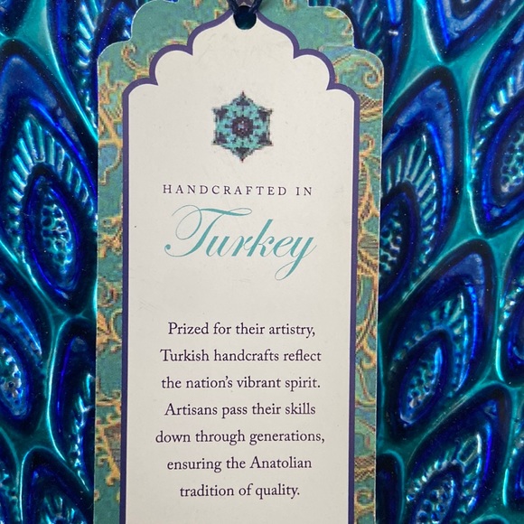 Handcrafted decorative plate - Picture 8 of 8